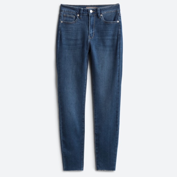 Hanna High Rise Scissor Hem Skinny Jean - Picture 1 of 4
